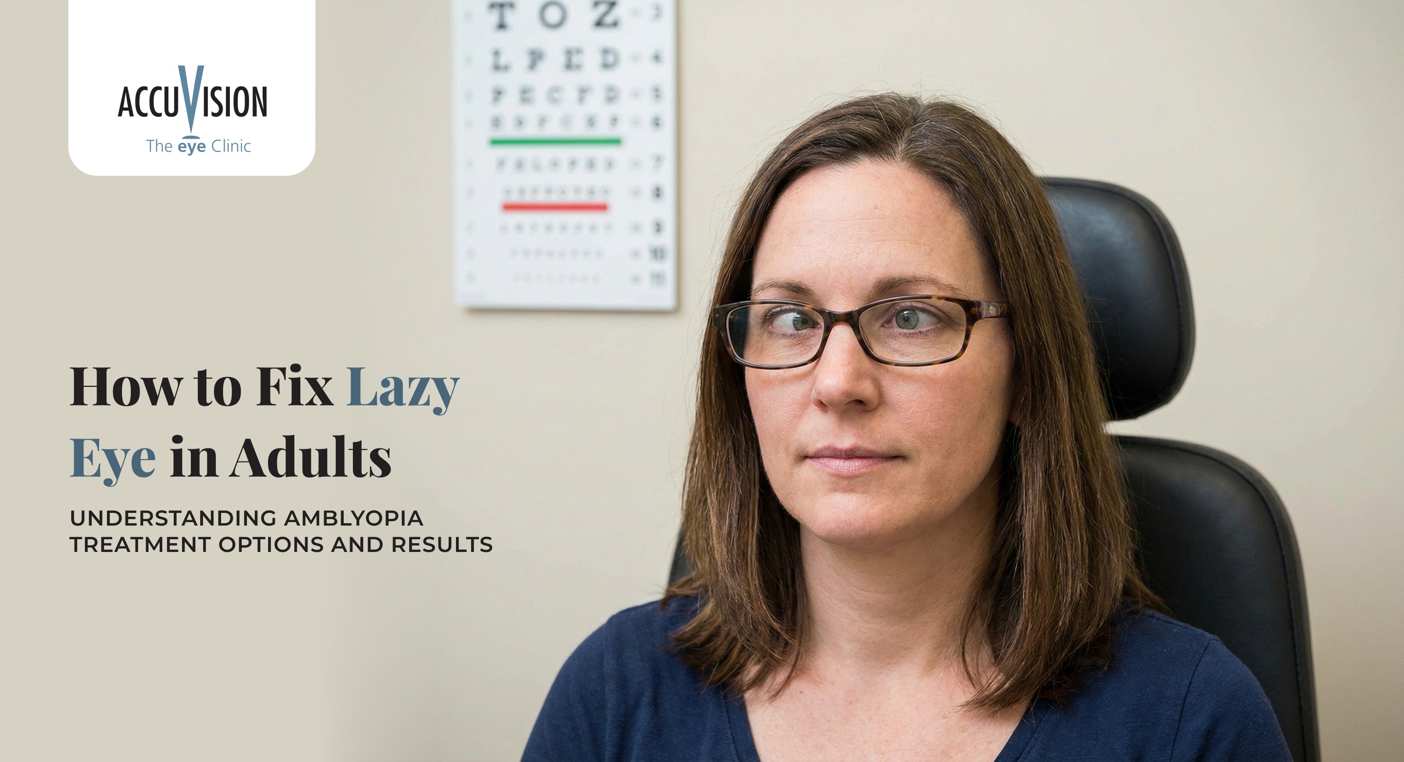 How to Fix a Lazy Eye in Adults
